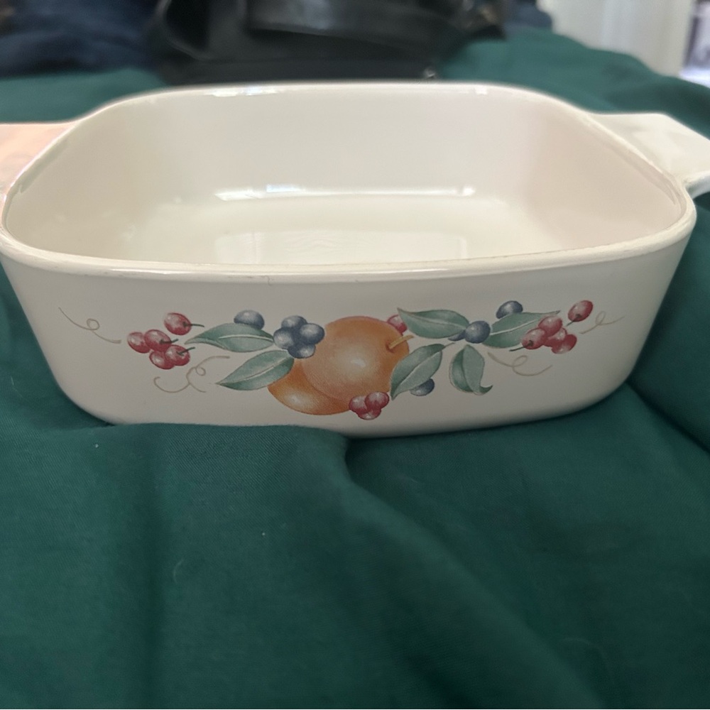 Ceramic Corning Ware Baking Dish